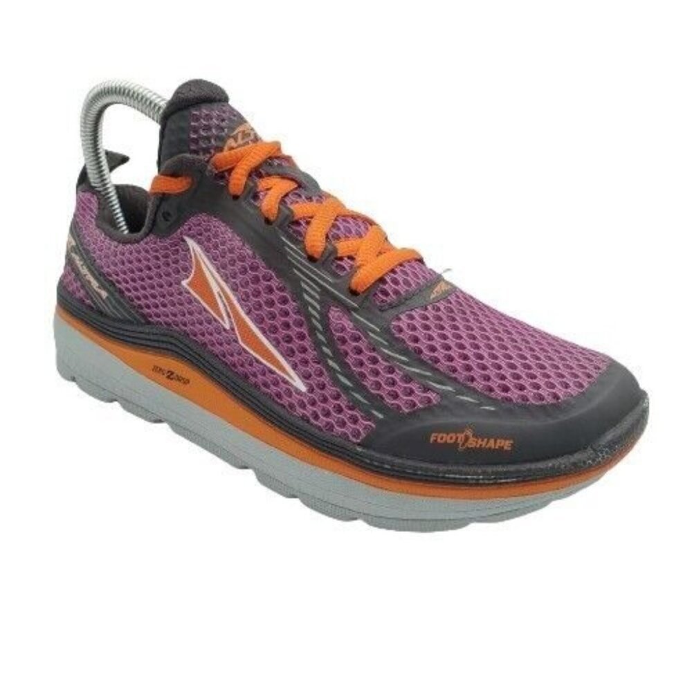 Altra Women's Paradigm 3 Running Shoes  Purple/Orange Size 7